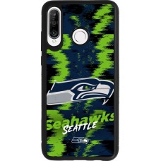Huawei P30 Lite Case Hülle - Silikon schwarz Super Bowl 26 Seattle 2