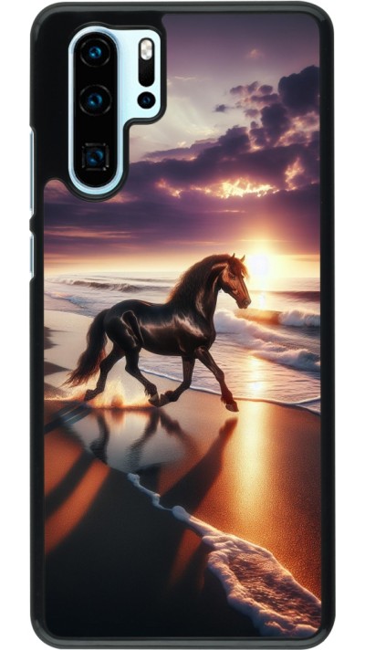 Huawei P30 Pro Case Hülle - Pferd majestätisch Strand