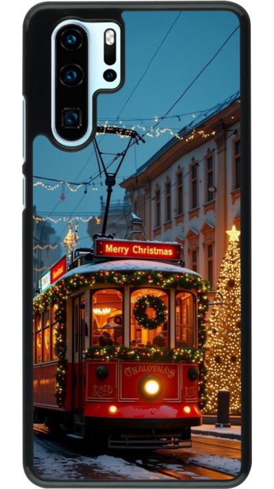 Huawei P30 Pro Case Hülle - Christmas 25 Xmas Train