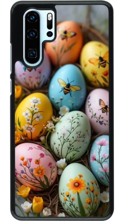 Huawei P30 Pro Case Hülle - Easter 2026 Eggs with bees