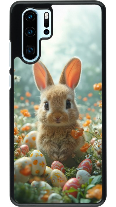 Huawei P30 Pro Case Hülle - Easter 2026 Rabbit in the garden