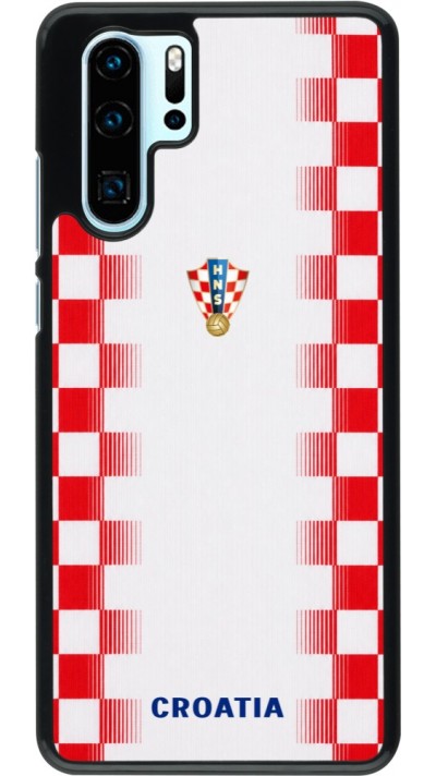 Huawei P30 Pro Case Hülle - Kroatien 2026 personalisierbares Fussballtrikot