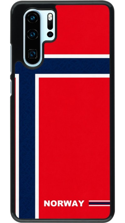 Huawei P30 Pro Case Hülle - Norwegen 2026 personalisierbares Fussballtrikot