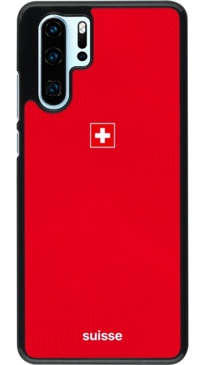 Huawei P30 Pro Case Hülle - Schweiz 2026 personalisierbares Fussballtrikot