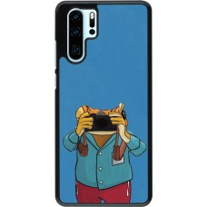 Huawei P30 Pro Case Hülle - Frog with camera DTMF