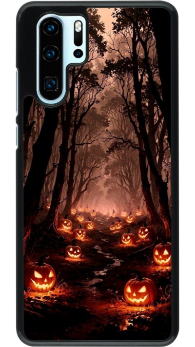 Huawei P30 Pro Case Hülle - Halloween 2025 Road of Terrifying Pumpkins