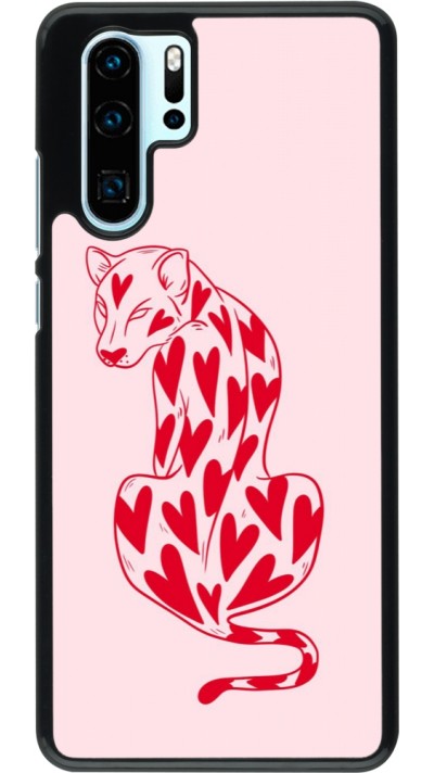 Huawei P30 Pro Case Hülle - Leopard with hearts 2026