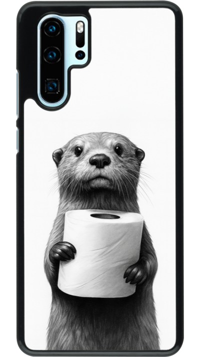 Coque Huawei P30 Pro - Loutre papier de toilette