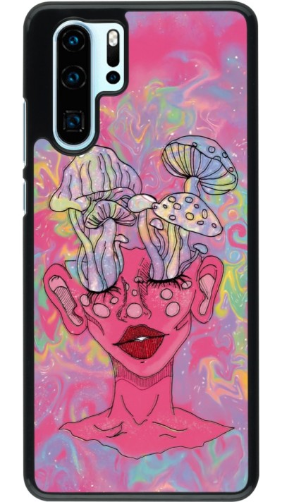 Coque Huawei P30 Pro - Psychedelic pink mushroom