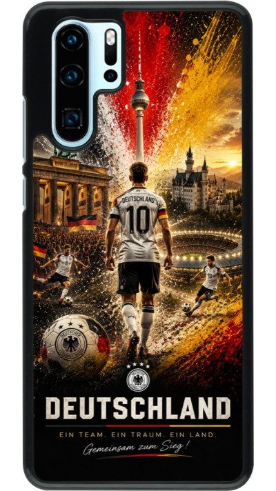 Huawei P30 Pro Case Hülle - Fussball Deutschland splash 2026
