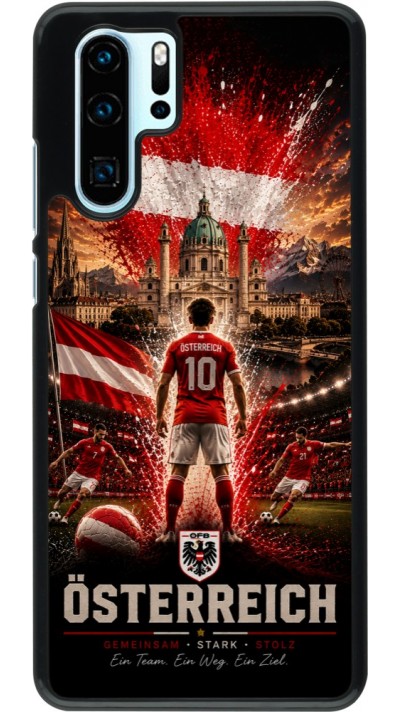 Huawei P30 Pro Case Hülle - Fussball Österreich splash 2026