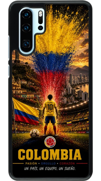 Huawei P30 Pro Case Hülle - Fussball Kolumbien splash 2026