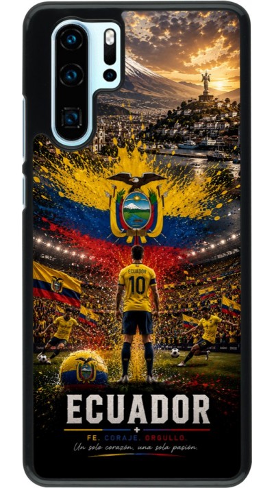 Huawei P30 Pro Case Hülle - Fussball Ecuador splash 2026