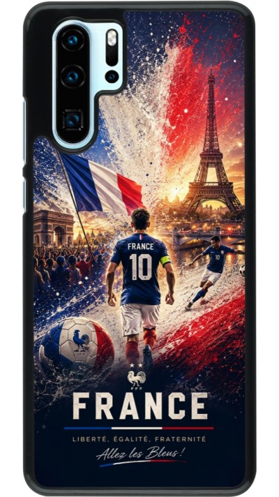Huawei P30 Pro Case Hülle - Fussball Frankreich splash 2026