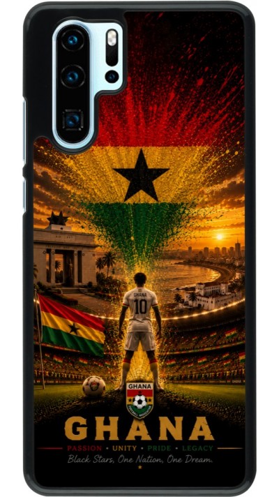 Huawei P30 Pro Case Hülle - Fussball Ghana splash 2026