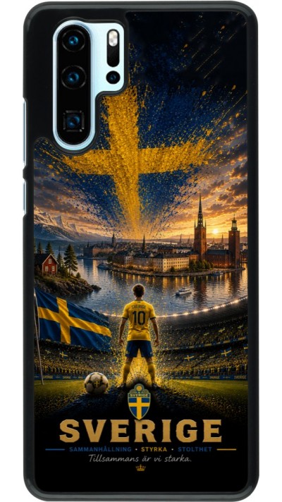 Huawei P30 Pro Case Hülle - Fussball Schweden splash 2026