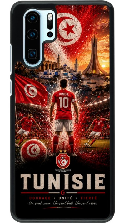 Huawei P30 Pro Case Hülle - Fussball Tunesien splash 2026