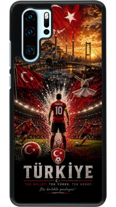 Huawei P30 Pro Case Hülle - Fussball Türkei splash 2026