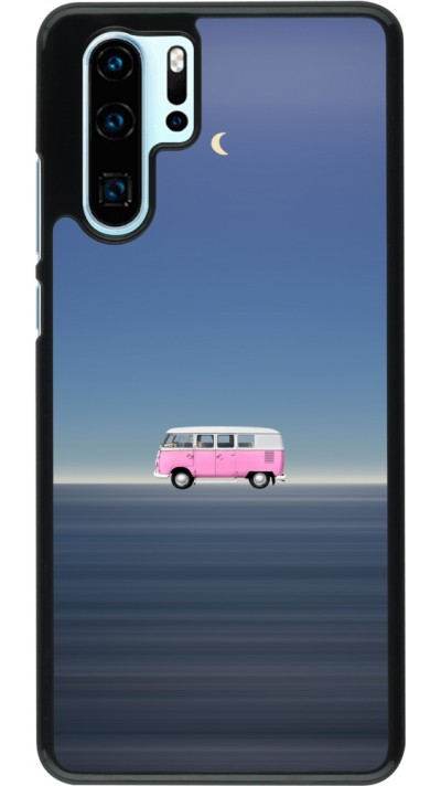 Huawei P30 Pro Case Hülle - Spring 23 pink bus