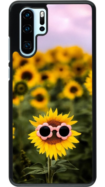 Huawei P30 Pro Case Hülle - Sunflower with glasses Spring 2026