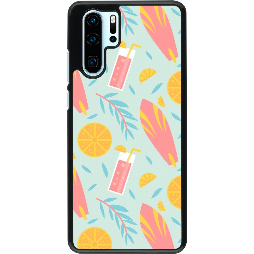 Huawei P30 Pro Case Hülle - Summer 2025 Pattern citron