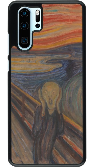 Coque Huawei P30 Pro - Tableau art - Le Cri - Edvard Munch