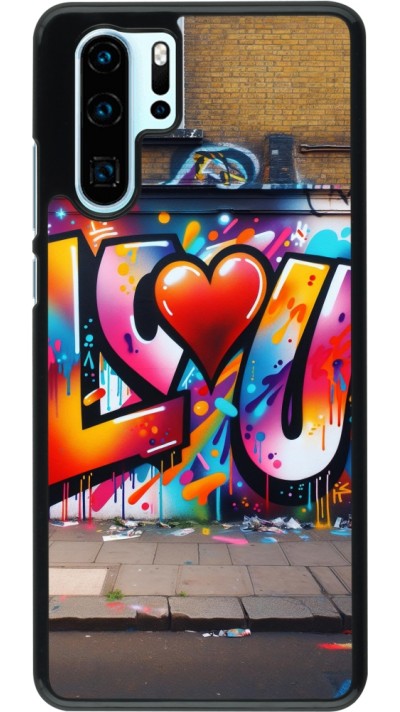 Coque Huawei P30 Pro - Valentine 2025 Love U Tag