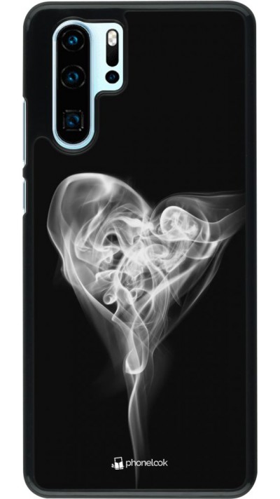 Hülle Huawei P30 Pro - Valentine 2022 Black Smoke