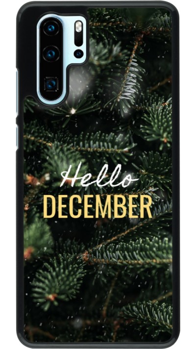 Huawei P30 Pro Case Hülle - Winter 25 Winter hello december