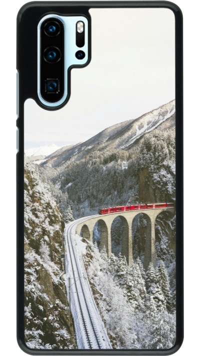 Huawei P30 Pro Case Hülle - Winter 25 Winter polar express