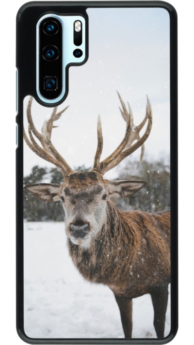 Huawei P30 Pro Case Hülle - Winter 25 Winter reindeer
