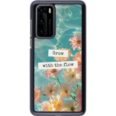 Huawei P40 Case Hülle - Summer 2025 Grow with the flow