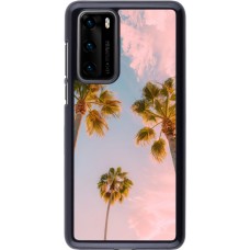 Huawei P40 Case Hülle - Summer 2025 Palmiers