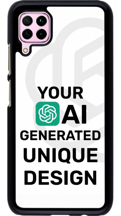 Huawei P40 Lite Case Hülle - 100% einzigartig erstellt dank Deiner Kreativität und künstlicher Intelligenz (KI)