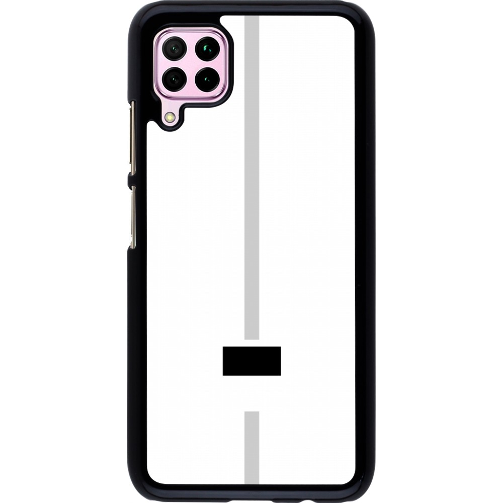 Huawei P40 Lite Case Hülle - Kanton FR weiss