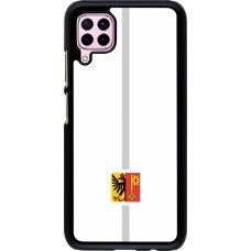 Huawei P40 Lite Case Hülle - Kanton GE weiss