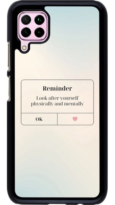 Hülle Huawei P40 Lite - Reminder Look after yourself