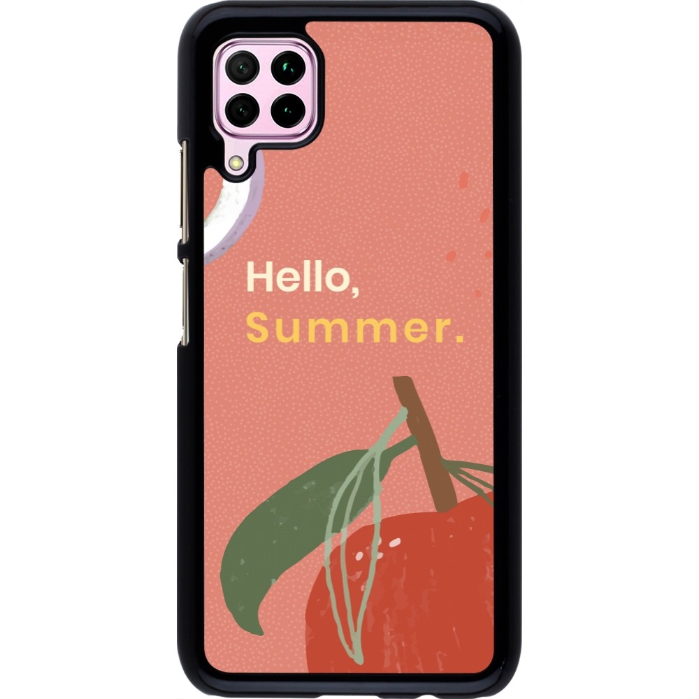 Huawei P40 Lite Case Hülle - Summer 2025 Hello summer