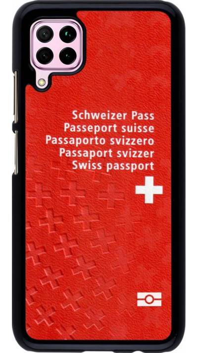 Hülle Huawei P40 Lite - Swiss Passport