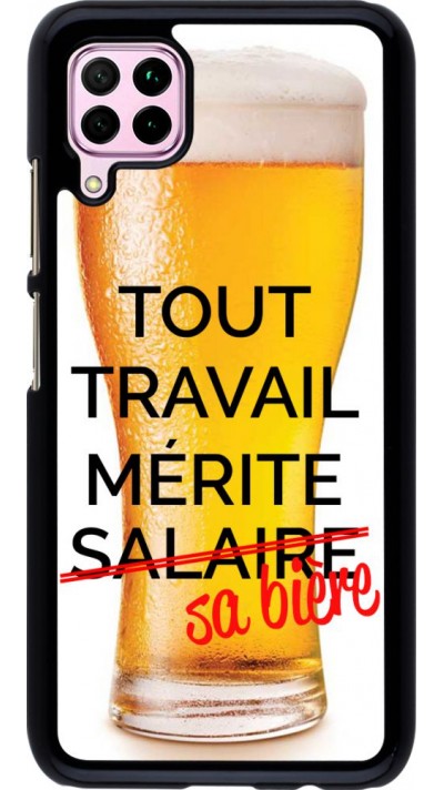 Hülle Huawei P40 Lite - Tout travail mérite sa bière