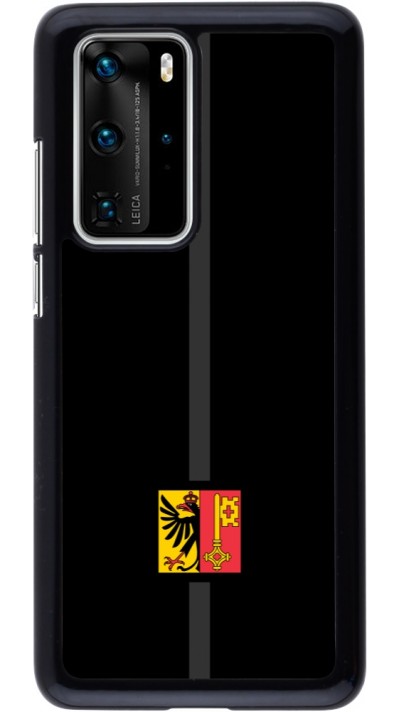 Coque Huawei P40 Pro - Canton GE noir