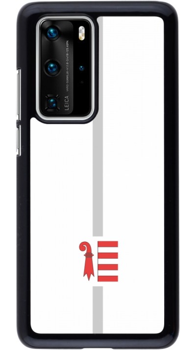 Coque Huawei P40 Pro - Canton JU blanc