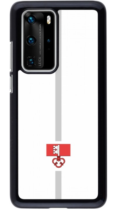 Coque Huawei P40 Pro - Canton OW blanc