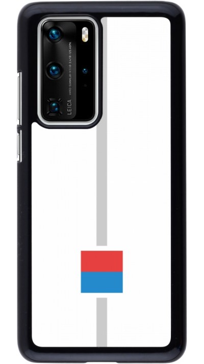 Coque Huawei P40 Pro - Canton TI blanc