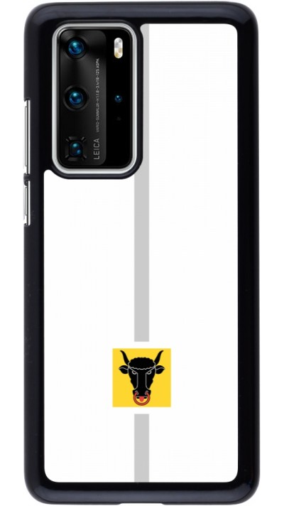 Coque Huawei P40 Pro - Canton UR blanc