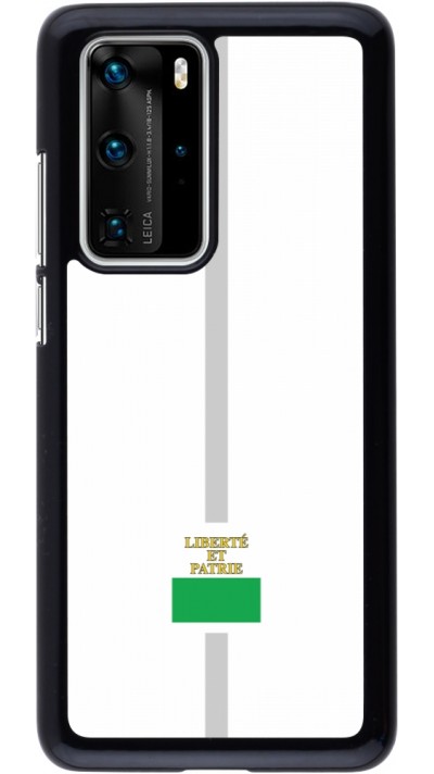 Coque Huawei P40 Pro - Canton VD blanc