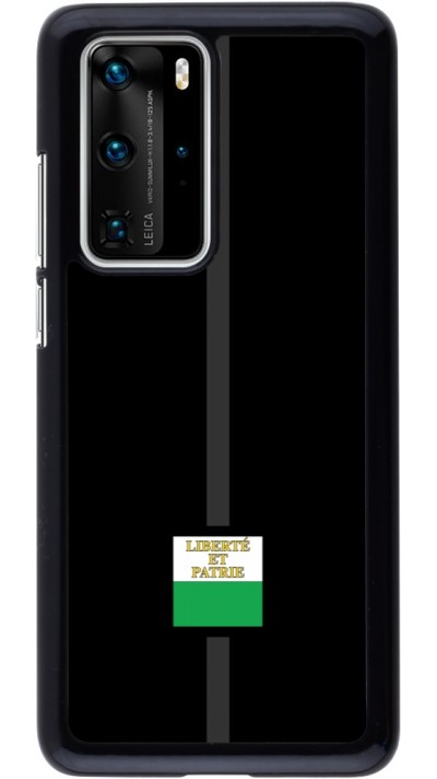Coque Huawei P40 Pro - Canton VD noir