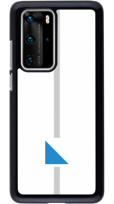 Coque Huawei P40 Pro - Canton ZH blanc