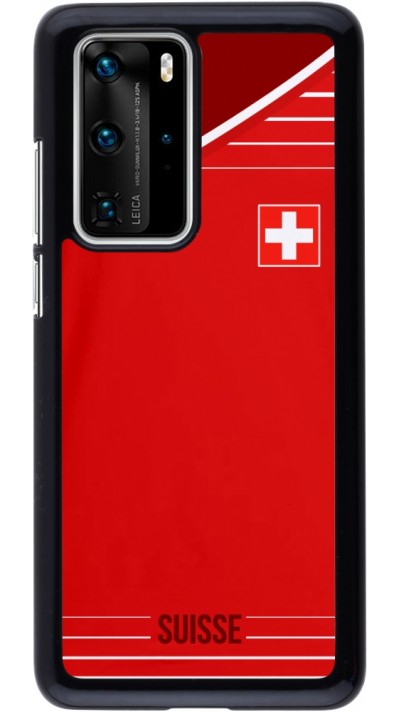 Hülle Huawei P40 Pro - Football shirt Switzerland 2022