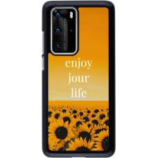 Huawei P40 Pro Case Hülle - Summer 2025 Enjoy your life